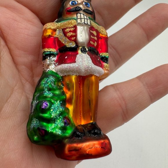 Christopher Radko Nutcracker Lil Gem Christmas Tree Ornament 3.5" Tall - Picture 3 of 11